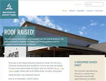 Tablet Screenshot of omakadventist.org